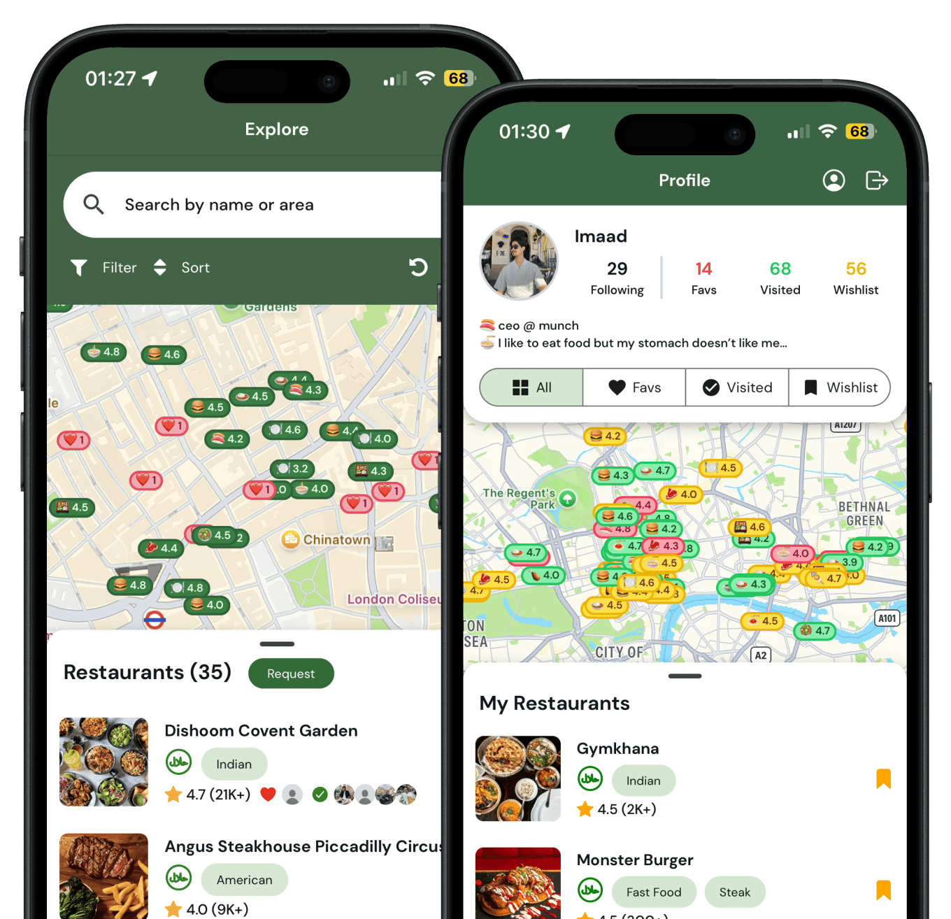 Munch Mobile App